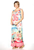 Dress 36 flamingo - multi