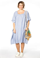 Tunic-blouse square STRIPE - blue - #2