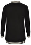 Jacket baseball application - black - #3