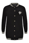 Jacket baseball application - black - #4