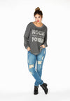 Sweater Rock Power - grey 