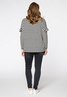 Shirt wide crown STRIPED - black - #3