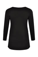 Tunic flare paillet horse - black  - #3