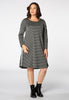 Dress Aline zigzag - silver - #2