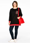 Sweater applique 8 - black 