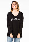 Sweater HOLIDAY - black 