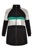 Jacket sweat COLOURBLOCK - black - #4