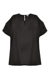 Shirt broderie - black 