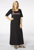 Maxi dress CACTUS - black - #2