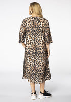 Dress wide LEOPARD - brown - #3