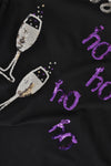 Dress Prosecco wide bottom - black - #5