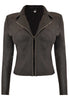 Jacket FAKE SUEDE - black  - #4