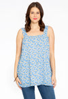 Singlet A-line DAISY - blue