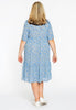 Dress frilled DAISY - blue - #3