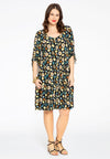Dress ruffled FRUITY - black - #2