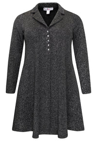 Cardi-blazer LUREX - silver - #4