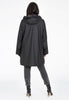 Raincoat with hood - black  - #3