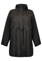 Raincoat with hood - black  - #4