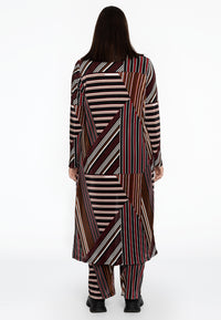 Cardigan plissé STRIPES - black - #3