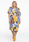 Dress pockets wide NADIA - white