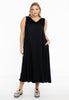 Dress swing SATIN - black  - #2