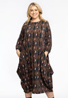 Dress Long Balloon LIVA - black - #1