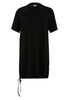 Tunic drawstring COTTON - black - #4