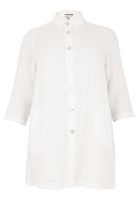 Blouse buttoned BUBBLE - white - #1