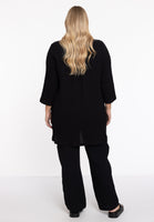 Blouse buttoned BUBBLE - black - #3