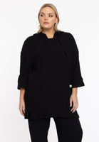 Shirt hoodie BUBBLE - black - #1