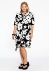 Tunic drawstring GIARDINO - black