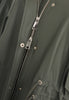 Coat wide silk leather - green  - #5