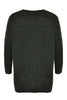 Pullover v-neck teddy - green  - #3