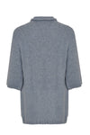 Cardigan scarf teddy - blue - #3