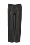 Trousers wide leather - black - #4