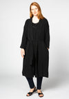 Cardi-jacket CUPRO - black - #1