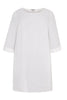 Tunic-blouse A-line LINEN - white - #2