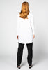 Blouse round bottom - white  - #3