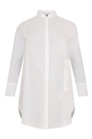 Blouse round bottom - white  - #4