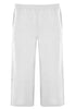 Trousers wide-fit 7/8 LINEN - white - #3