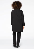 Tunic fake leather pockets - black - #3