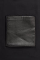 Tunic fake leather pockets - black - #5