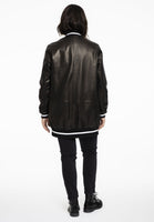 Jacket baseball LEATHER - black - #3