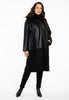 Jacket WOOL / LEATHER - black  - #2