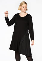 Dress plissé insert - black  - #1