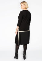 Dress plissé frill - black  - #3