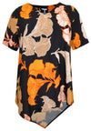 Blouse asymmetric ABBY - black - #4