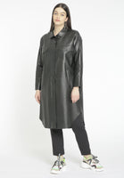 Blouse-jacket LEATHER - black - #1