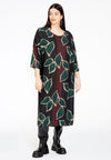 Wide dress SYLVAN - black