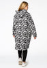 Wide raincoat ZEBRA - black - #3